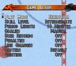 NHL 96 screenshot 3 for Super Nintendo